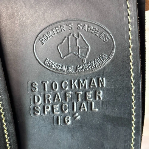 Used Porter's Stockman Drafter Australian Saddle 16/W - Image 10