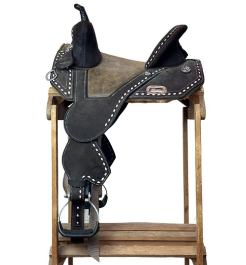 Circle Y HTW Treeless Barrel Saddle 5198 - Image 2