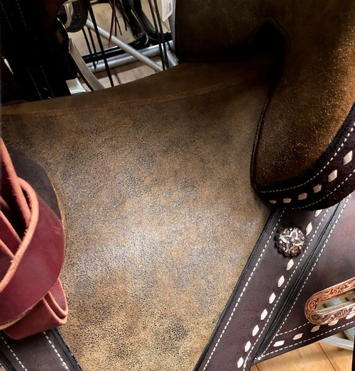 Circle Y HTW Treeless Barrel Saddle 5198 - Image 5