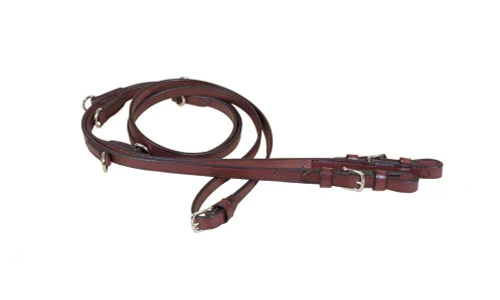 Tory Leather German Martingale Reins - Image 2