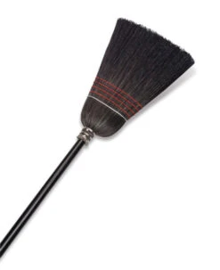 Heavy Duty All Black Corn Warehouse Broom