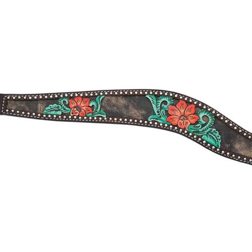 Circle Y Cactus Flower Breast Collar - Image 4