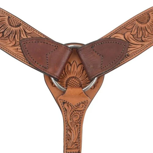 Circle Y Copper Sunflower Breast Collar - Image 2