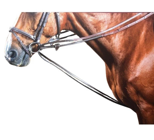 Dy'on Rubber Lined Hunter Draw Reins - Image 4