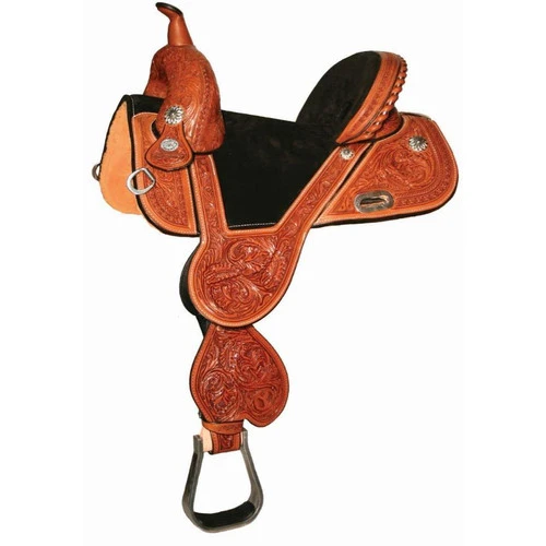 Circle Y Fischer Daisy Treeless Barrel Saddle - Image 6