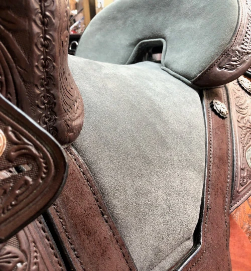 Circle Y Fischer Texas Treeless Barrel Saddle 1307 - Image 3