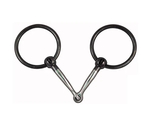 Jeremiah Watt Blued Ring Snaffle