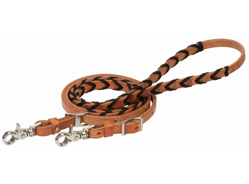 Weaver Leather Weaver Laced Harness Barrel Reins - Image 3