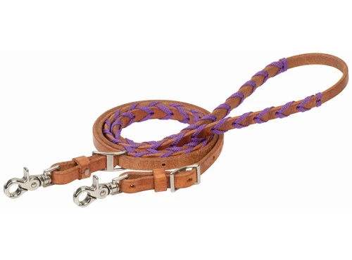 Weaver Leather Weaver Laced Harness Barrel Reins - Image 2