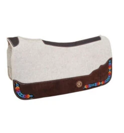 Reinsman Apex Bead Inlay Square Wool Pad