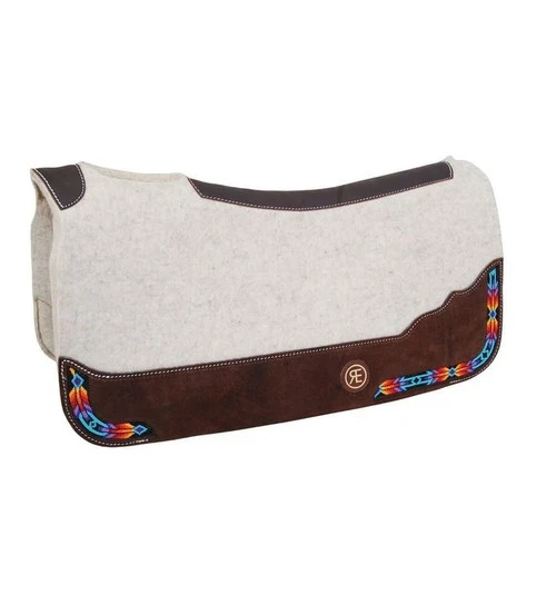 Reinsman Apex Bead Inlay Square Wool Pad