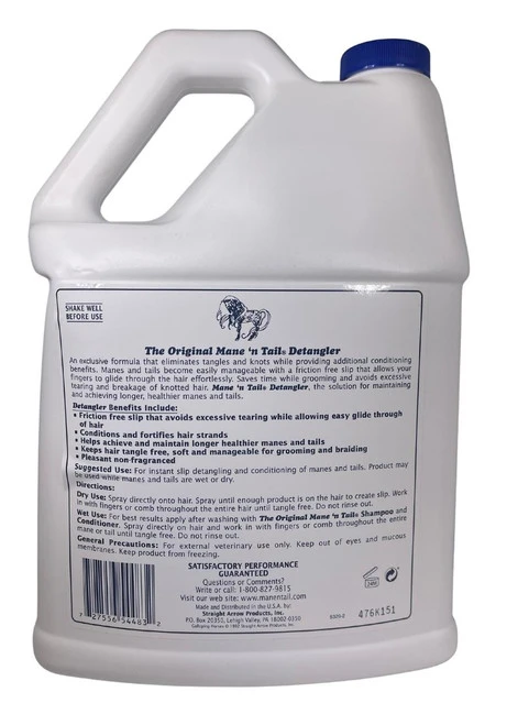 Mane 'n Tail Detangler - 64 Oz/Gallon