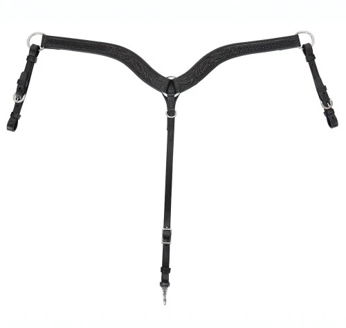 Circle Y Julie Goodnight Floral Combo Breast Collar