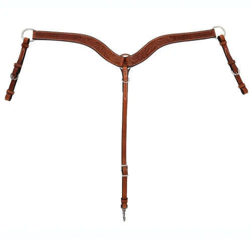 Circle Y Julie Goodnight Floral Combo Breast Collar - Image 3