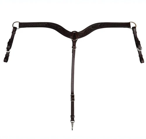 Circle Y Julie Goodnight Floral Combo Breast Collar - Image 2