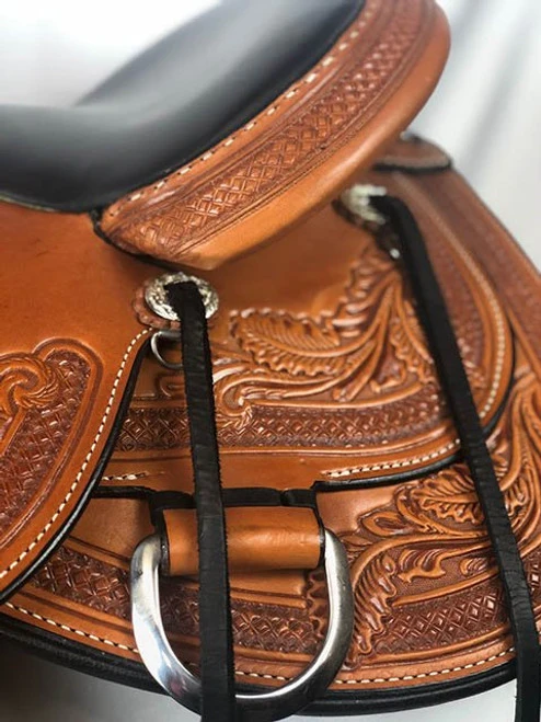 Circle Y Julie Goodnight Monarch Saddle 1752 - Image 3