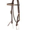 Martin Saddlery Rawhide Lace Browband Headstall