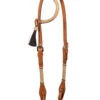 BLR Rawhide Round One Ear Headstall