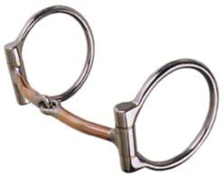 Reinsman Offset Copper D Ring Snaffle
