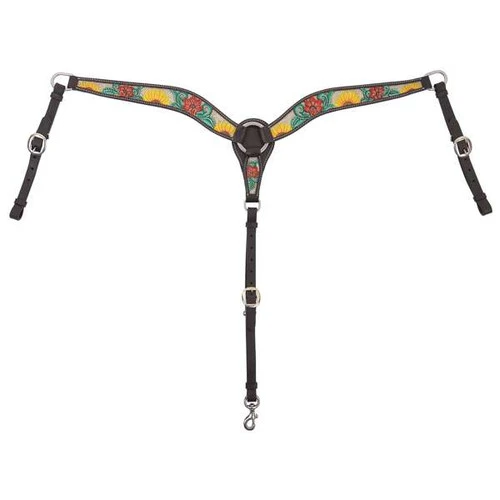 Circle Y Rising Sunflower Breast Collar - Image 3