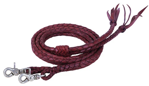 Weaver Leather Weaver Round Braided Snap Split Reins