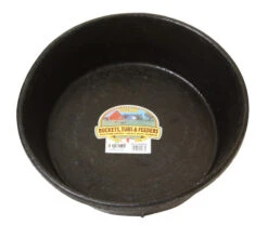 Little Giant 8 Quart Rubber Feed Pan