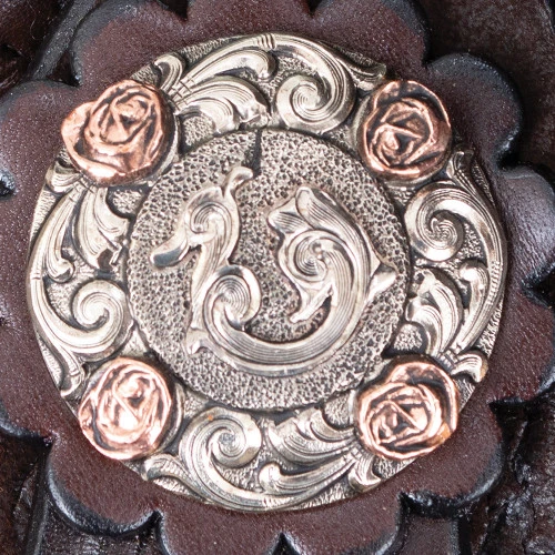 Circle Y Sarah Rose Vintage Rose Barrel Saddle - Image 5