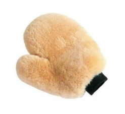 Fleeceworks Sheepskin Grooming Mitt