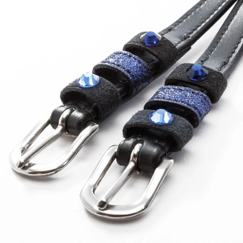 Kavalkade Crystal Leather Spur Straps - Image 5
