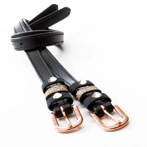Kavalkade Crystal Leather Spur Straps - Image 4