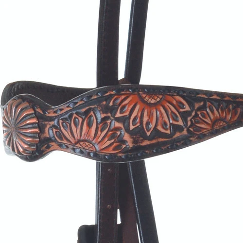Circle Y Sunflower Brow Headstall - Image 3