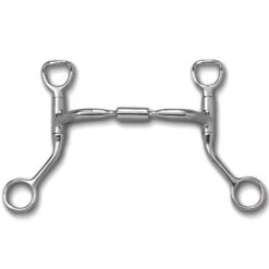 Myler Wide Barrel Comfort Snaffle HBT Shank Bit