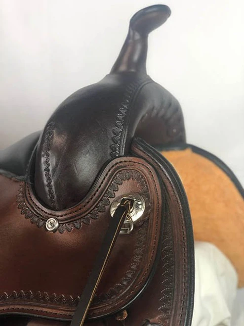 Circle Y Topeka Flex2 Trail Saddle 1651 - Image 4