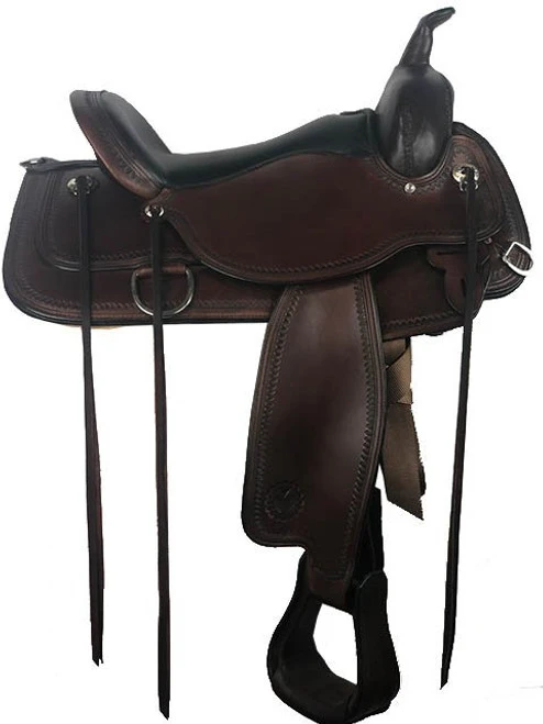 Circle Y Topeka Flex2 Trail Saddle 1651 - Image 2