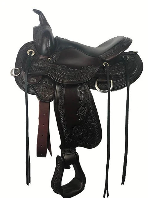 Circle Y Julie Goodnight Wind River Trail Saddle 1750 - Image 9