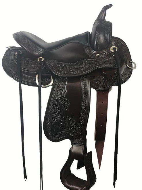 Circle Y Julie Goodnight Wind River Trail Saddle 1750 - Image 5