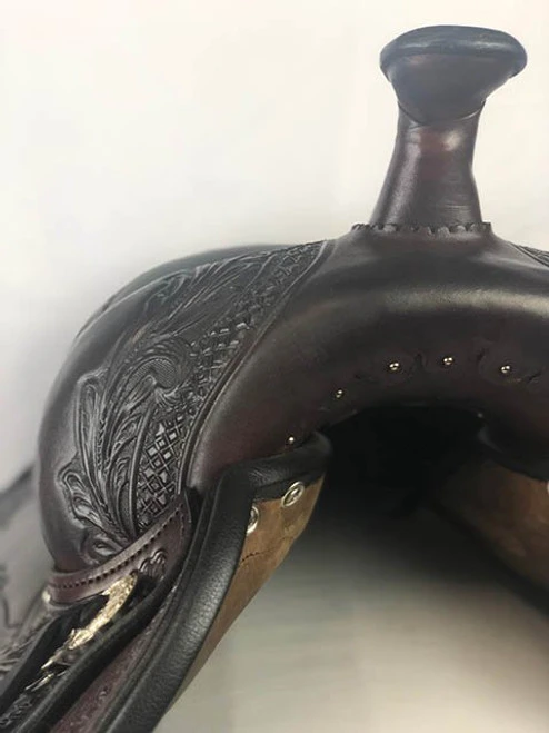 Circle Y Julie Goodnight Wind River Trail Saddle 1750 - Image 2